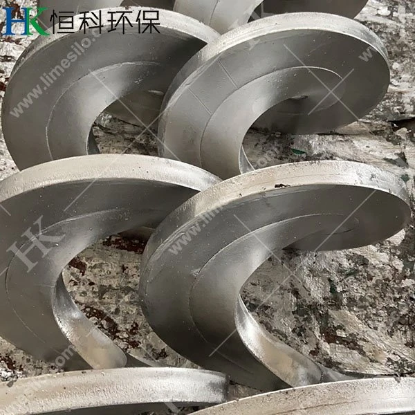 Vuelo de tornillo segmentado